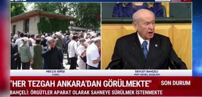 MHP lideri Devlet Bah&ccedil;eli, &Ouml;zg&uuml;r &Ouml;zel'e &ccedil;ağrıda bulundu