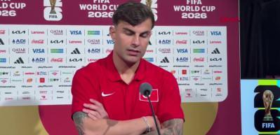 Milli futbolcumuz Abd&uuml;lkerim Bardakcı "İki ma&ccedil;ı da kazanıp gruptan &ccedil;ıkacağız!" dedi..