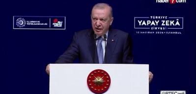 Başkan Erdoğan: "T&uuml;rkiye teknolojideki d&ouml;n&uuml;ş&uuml;m&uuml; en erken fark eden nadir &uuml;lkelerden biridir"