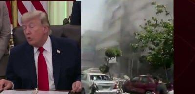 Donald Trump: Beyrut'a yapılan saldırı &ouml;zel bir g&uuml;nde ger&ccedil;ekleşmemeliydi