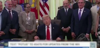 Donald Trump "İran ile savaşı bug&uuml;n bitirdik" dedi