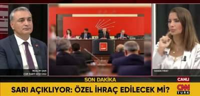 CHP S&ouml;zc&uuml;s&uuml; M&uuml;slim Sarı: &ldquo;Parti i&ccedil;inde paralel yapı oluştu&rdquo;