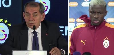 Galatasaray Başkanı &Ouml;zbek&rsquo;ten Osimhen&rsquo;in bonservisiyle ilgili a&ccedil;ıklama