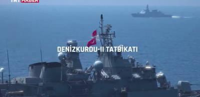 Milli torpido AKYA, hedef gemiyi ortadan ikiye b&ouml;ld&uuml;