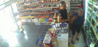  Nefes borusuna şeker ka&ccedil;an bakkalı, polis kurtardı