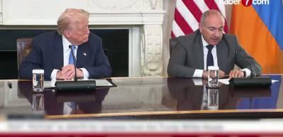 Trump'tan se&ccedil;im başarısı dolayısıyla Ermenistan Başbakanı Paşinyan'a tebrik