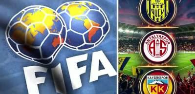 T&uuml;rk kul&uuml;plerine FIFA darbesi: 3 kl&uuml;be transfer yasağı geldi
