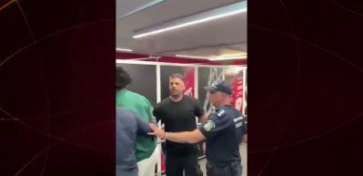 Yunan derbisinde skandal g&ouml;r&uuml;nt&uuml;ler: Ma&ccedil; bitti yumruklar konuştu! 