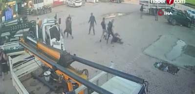 Konya'da iki grup birbirine girdi: O anlar saniye saniye kaydedildi