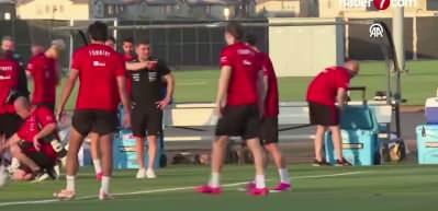A Milli Futbol Takımı, Paraguay ma&ccedil;ının hazırlıklarına başladı