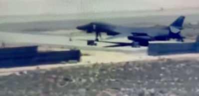 ABD'nin dev bombardıman u&ccedil;ağı d&uuml;şt&uuml;! İşte ilk g&ouml;r&uuml;nt&uuml;ler