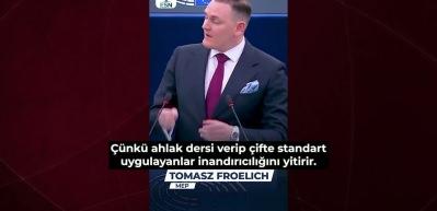 Alman vekil AB'ye sesledi: T&uuml;rkiye ikiy&uuml;zl&uuml;l&uuml;ğ&uuml;n&uuml;ze katlanmak zorunda değil!