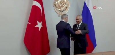 Bakan Fidan, Rusya G&uuml;venlik Konseyi Sekreteri Şoygu ile g&ouml;r&uuml;şt&uuml;