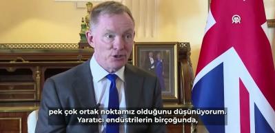 Chris Bryant: "T&uuml;rkiye ile ticareti iki katına &ccedil;ıkarmak istiyoruz"