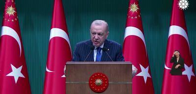 Cumhurbaşkanı Erdoğan: Savaş defterinin kapandığına inanıyoruz