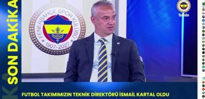 Fenerbah&ccedil;e'nin yeni teknik direkt&ouml;r&uuml; İsmail Kartal oldu