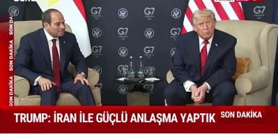 G7 Zirvesi'nde konuşan Trump, petrol fiyatlarının &ccedil;akılacağını vurguladı