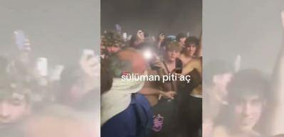 Halit Ergen&ccedil; Travis Scott konserinde adeta kendinden ge&ccedil;ti! 