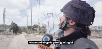 Kamera anbean kaydetti: İsrail L&uuml;bnan'da gazeteciyi vurdu!