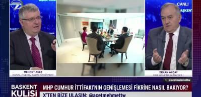 MHP'li Erkan Ak&ccedil;ay bir sonraki se&ccedil;imde MHP olarak yeni ittifaklara bakışını a&ccedil;ıkladı