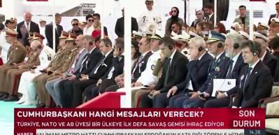 İstanbul Tersanesi'nde tarihi g&uuml;n: Romanya'ya korvet teslim edildi