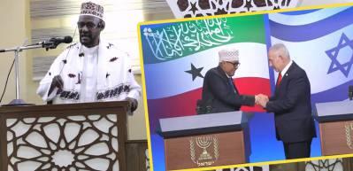 Somalili imam Aden: Somaliland'ın İsrail ile ilişkisi, halkımızın y&uuml;reğinde bir yara a&ccedil;tı