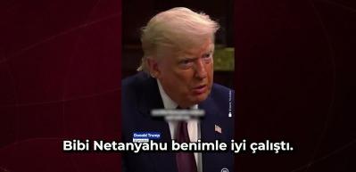 Trump: Ben olmasaydım İsrail parampar&ccedil;a olurdu