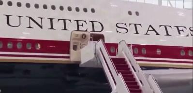 Trump, yeni başkanlık u&ccedil;ağını tanıttı: T&uuml;rkiye'ye gideceğini a&ccedil;ıkladı