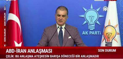 AK Parti S&ouml;zc&uuml;s&uuml; &Ccedil;elik Ter&ouml;rs&uuml;z T&uuml;rkiye s&uuml;reci hakkında a&ccedil;ıklamalarda bulundu