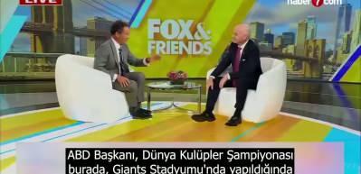 Donald Trump D&uuml;nya Kupası finalinde sahneye &ccedil;ıkacak