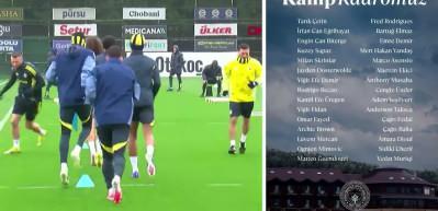 Fenerbah&ccedil;e yeni sezon i&ccedil;in sahaya iniyor: Kamp kadrosunda Mert Hakan s&uuml;rprizi
