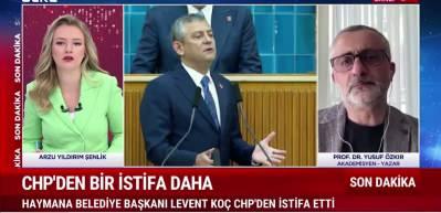 Haymana Belediye Başkanı Levent Ko&ccedil;, CHP'den istifa etti