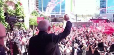 İstanbul programı iptal edilen Kılı&ccedil;daroğlu "Utancın par&ccedil;ası olmayacağız!" dedi..