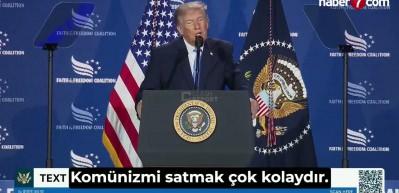 Trump: İstesem tarihin en b&uuml;y&uuml;k kom&uuml;nisti olurdum