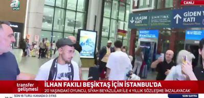 Beşiktaş, kanat oyuncusu İlhan Fakılı'yı kadrosuna kattı