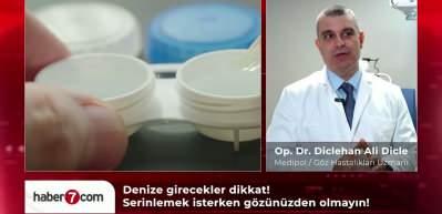 Denize girecekler dikkat! Serinlemek isterken g&ouml;z&uuml;n&uuml;zden olmayın!