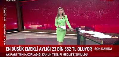 En d&uuml;ş&uuml;k emekli aylığı 23,552 TL oluyor