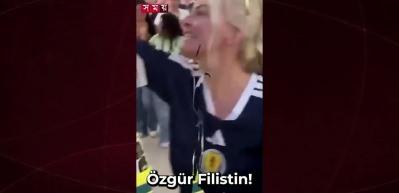 'Gazze'de hemşireydim' diyen İsko&ccedil; taraftardan Filistin s&ouml;zleri! Vicdanın sesi oldu