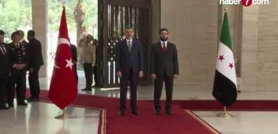 İ&ccedil;işleri Bakanı &Ccedil;ift&ccedil;i Suriyeli mevkidaşı ile g&ouml;r&uuml;şt&uuml;