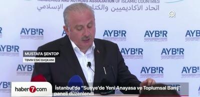  İstanbul'da "Suriye'de Yeni Anayasa ve Toplumsal Barış" paneli d&uuml;zenlendi