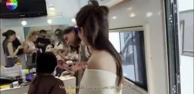 Karavanda ortalık karıştı: Kızılcık Şerbeti oyuncularının tartıştığı video ortaya &ccedil;ıktı