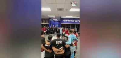  Mısırlı futbolcuların ma&ccedil; sonrası dua g&ouml;r&uuml;nt&uuml;leri sosyal medyayı salladı