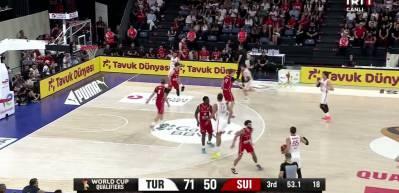 A Milli Erkek Basketbol Takımı'nın rakibi İsvi&ccedil;re!