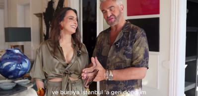 Ali Ko&ccedil;'un eşi Nevbahar Ko&ccedil; Boğaz'daki l&uuml;ks yalısını gezdirdi! G&ouml;renler g&ouml;zlerine inanamadı