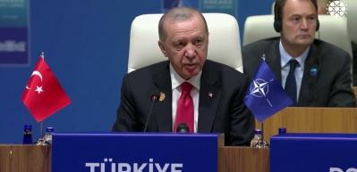 Cumhurbaşkanı Erdoğan "Ortadoğu'daki barış iki devletli &ccedil;&ouml;z&uuml;mle" m&uuml;mk&uuml;n dedi