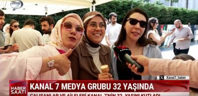 Kanal 7 Medya Grubu 32 yaşında