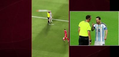 Messi'nin Portekizli hakeme sert s&ouml;zleri d&uuml;nyada viral oldu