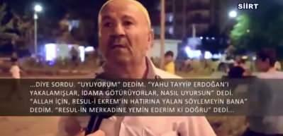 15Temmuz gecesi Siirtli vatandaşın yaşadığı duygu dolu anlar yeniden g&uuml;ndem oldu