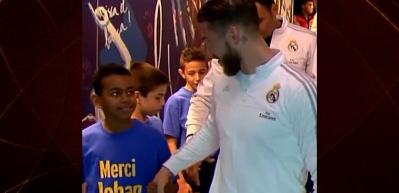 9 yaşındaki Yamal ve Sergio Ramos! O &ccedil;ocukluk g&ouml;r&uuml;nt&uuml;s&uuml; viral oldu!