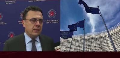 AB'nin "Ortak Anlayış&rdquo; belgesine T&uuml;rkiye'den sert tepki...